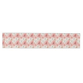 Etherele roze en gouden bloemige tafel middenstuk medium tafelloper (Horizontaal)