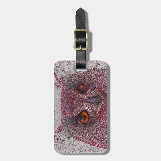 Etherele Uil Bagagelabel (Voorkant verticaal)