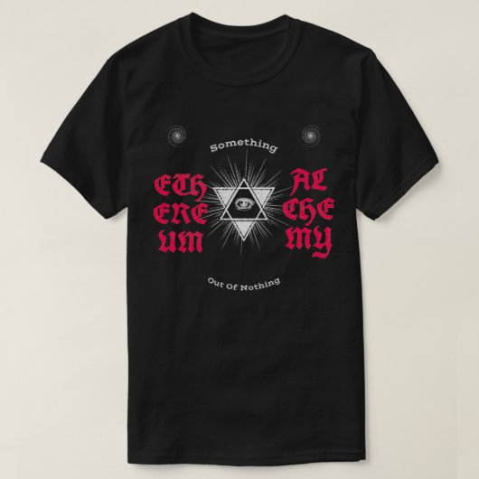 ETHEREUM ALCHEMY T-SHIRT (Design voorkant)
