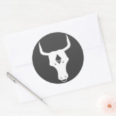 Ethereum Bull Ronde Sticker (Envelop)
