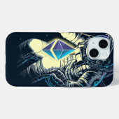 Ethereum Crypto Astronaut - ETH naar de maan Case-Mate iPhone Case (Achterkant (horizontaal))