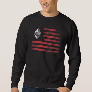 Ethereum Crypto Eth Cryptocurrency-Mannen en WO Trui