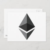 Ethereum - Cryptocurrency Super PAC Briefkaart (Voorkant / Achterkant)
