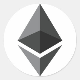 Ethereum - Cryptocurrency Super PAC Ronde Sticker
