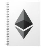 ethereum-cryptovaluta notitieboek (Voorkant)
