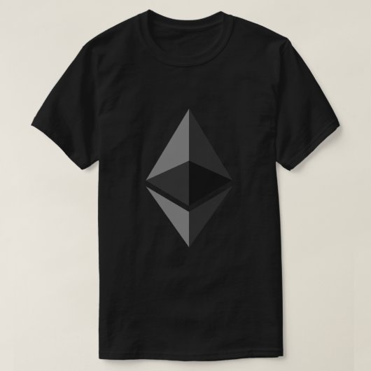Ethereum Digital Currency Graphic T-Shirt (Design voorkant)