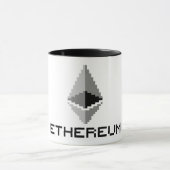 Ethereum ETH 8-Bit Logo | Mok (Midden)