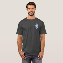 Ethereum ETH Gray & Blue Logo | Shirt