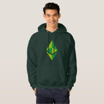 Ethereum ETH Green Logo | Hoodie