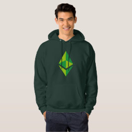 Ethereum ETH Green Logo | Hoodie