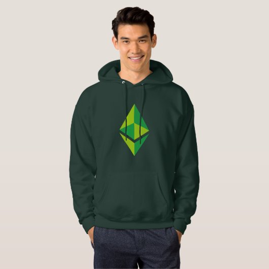 Ethereum ETH Green Logo | Hoodie (Voorkant volledig)
