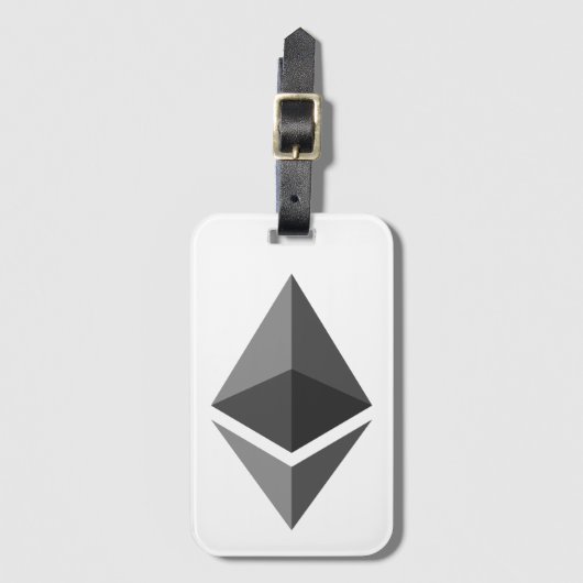 Ethereum ETH Logo | Bagage Label (Voorkant (verticaal))