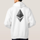 Ethereum ETH Logo | Hoodie (Achterkant)