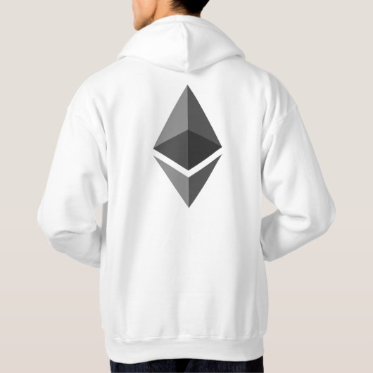 Ethereum ETH Logo | Hoodie (Achterkant)