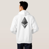 Ethereum ETH Logo | Hoodie (Achterkant volledig)