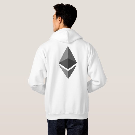 Ethereum ETH Logo | Hoodie (Achterkant volledig)