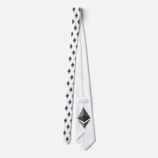 Ethereum ETH Logo | Necktie Stropdas (Achterkant)
