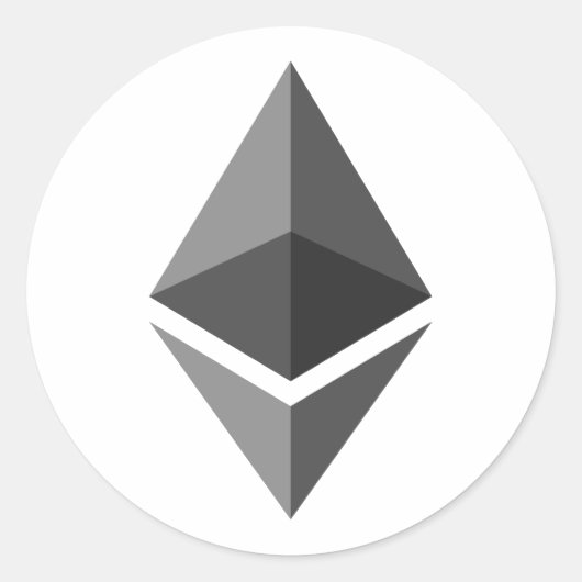 Ethereum ETH Logo | Sticker (Voorkant)