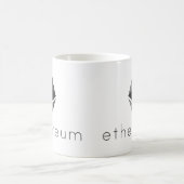 Ethereum Eth Logo Symbol Cryptocurrency Coffee Mok (Center)