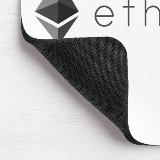 Ethereum (ETH) Mousepad Muismat (Hoek)