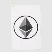 Ethereum Golfhanddoek (Voorkant)