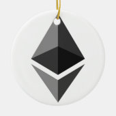 Ethereum Keramisch Ornament (Voorkant)