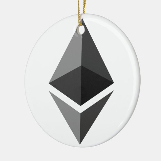 Ethereum Keramisch Ornament (Links)