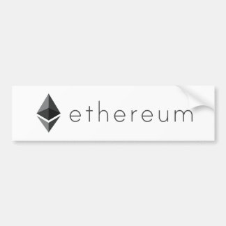 Ethereum Landschap Bumpersticker