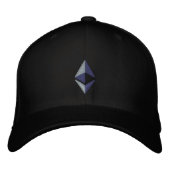 Ethereum Logo Flexfit Pet (Voorkant)