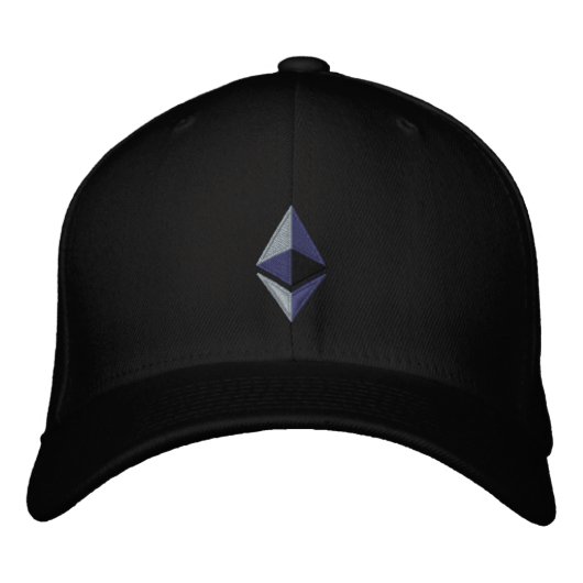 Ethereum Logo Flexfit Pet (Voorkant)