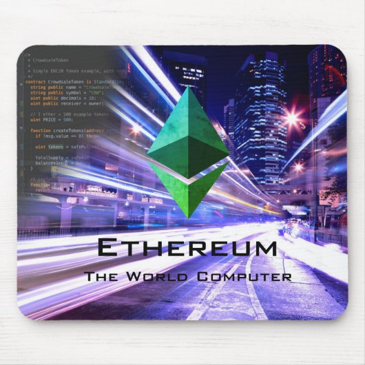 Ethereum Mousepad Muismat (Voorkant)
