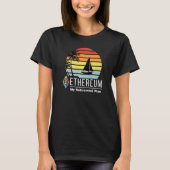 Ethereum My Retirement Plan Blockchain Eth Cryptoc T-shirt (Voorkant)