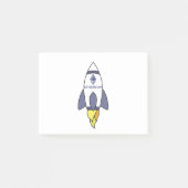 Ethereum naar de motorraket post-it® notes (Voorkant)