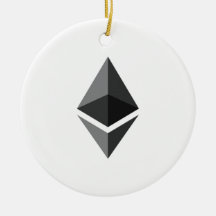 Ethereum Round Hanging Ornament