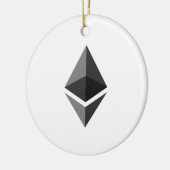 Ethereum Round Hanging Ornament (Links)