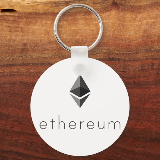 Ethereum Sleutelhanger met naam (Voorkant)