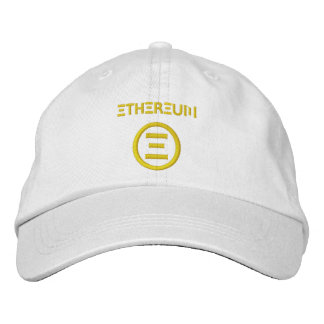 Ethereum Symbol Gold Baseball Pet