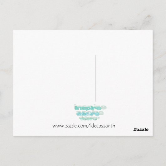 Etherial Moment Briefkaart (Achterkant)