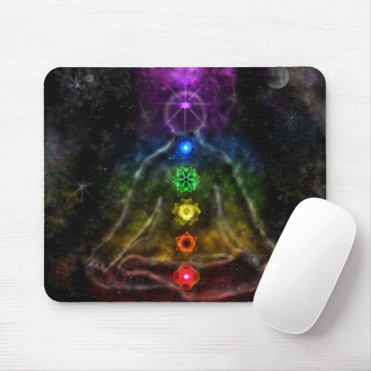 ETHERIC AURA CHAKRA MUISMAT (Met muis)