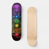 ETHERIC AURA CHAKRA PERSOONLIJK SKATEBOARD (Voorkant)