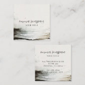 etherisch Abstract Waterverf Visitekaartje (Voorkant / Achterkant)