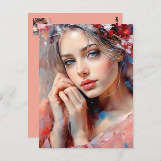 Etherisch Beauty Briefkaart (Voorkant / Achterkant)