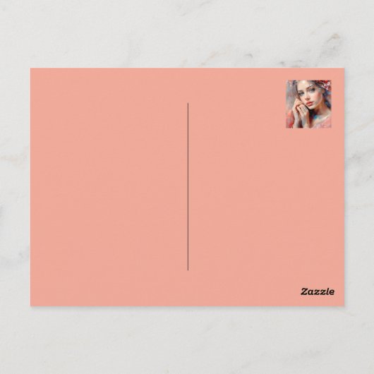 Etherisch Beauty Briefkaart (Achterkant)