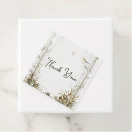 etherisch betoverd bos bedankjes labels