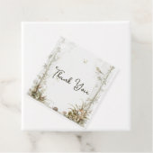 etherisch betoverd bos bedankjes labels (In situ)