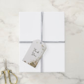 etherisch betoverd bos cadeaulabel (Met Touw)