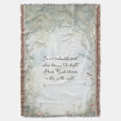 etherisch betoverd bos deken (Voorkant Verticaal)