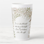 etherisch betoverd bos latte mok (Voorkant)