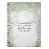 etherisch betoverd bos notitieboek (Voorkant)