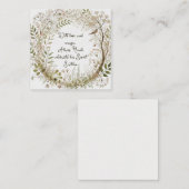 etherisch betoverd bos notitiekaartje (Voorkant / Achterkant)